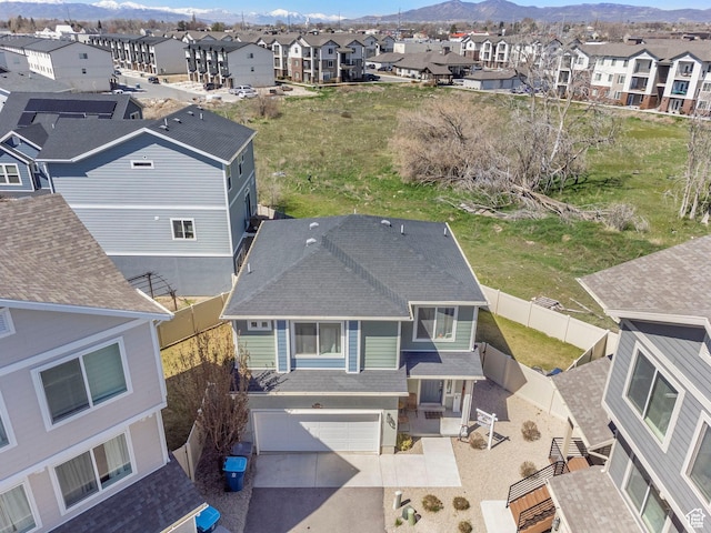 723 E 380 S, American Fork, UT 84003 - aerial perspective of suburban area featuring a mountain backdrop
