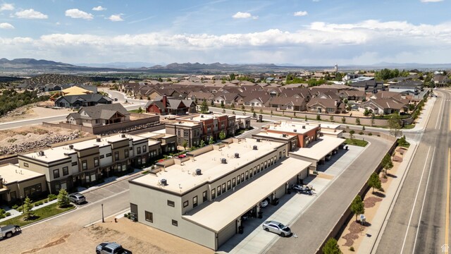 899 S Lincoln Ave Unit 3, Cedar City, UT 84720 - aerial perspective of suburban area featuring a mountain backdrop