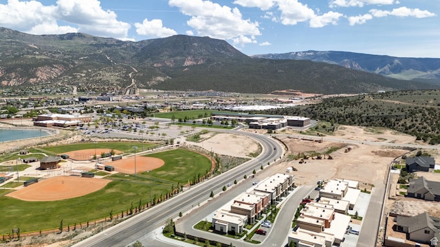 899 S Lincoln Ave Unit 3, Cedar City, UT 84720 - drone / aerial view of a mountainous background