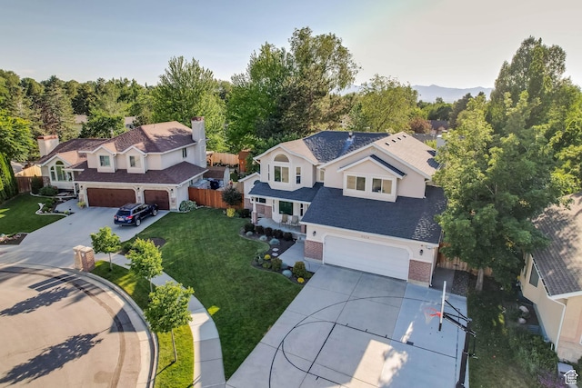 9574 S Equestrian Park Cir, Sandy, UT 84092 - aerial view of property and surrounding area