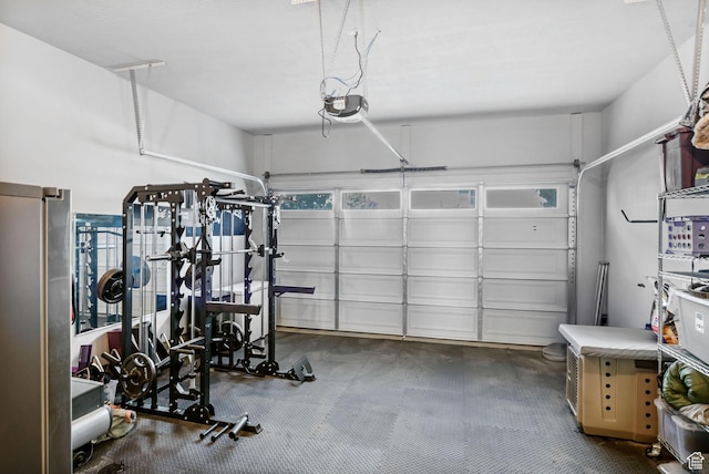 15223 S Wild Horse Way, Bluffdale, UT 84065 - garage featuring a garage door opener