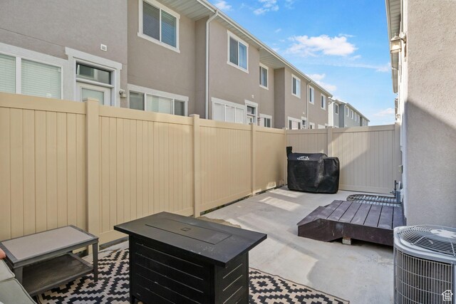 15223 S Wild Horse Way, Bluffdale, UT 84065 - view of patio / terrace featuring a residential view