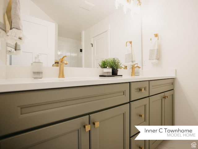 1077 N Canvasback Dr Unit 410, Lehi, UT 84043 - full bathroom with double vanity