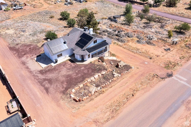740 W Uzona Ave, Hildale, UT 84784 - aerial view of property's location with a desert landscape