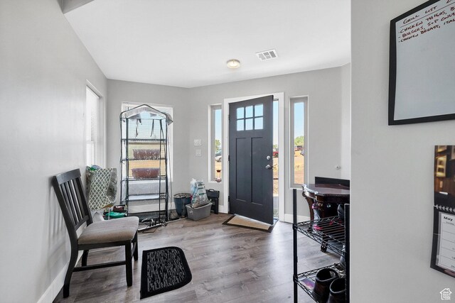 740 W Uzona Ave, Hildale, UT 84784 - entryway with wood finished floors and baseboards