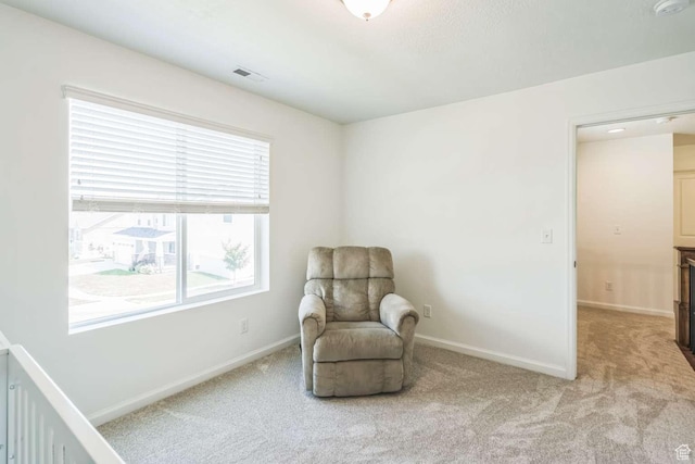 2199 W 650 S, Lehi, UT 84043 - living area featuring light carpet and baseboards