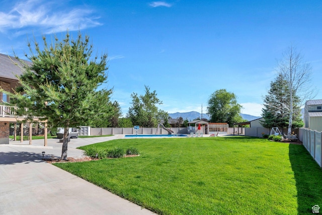 2632 S 2975 W, West Haven, UT 84401 - view of yard featuring a mountain view