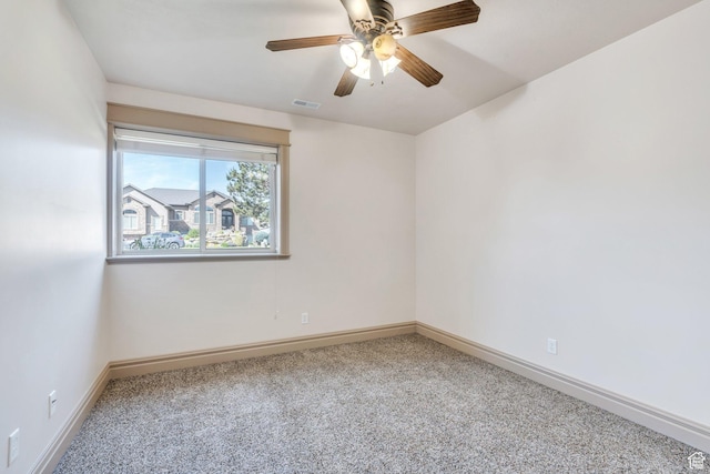 2632 S 2975 W, West Haven, UT 84401 - carpeted empty room with baseboards and ceiling fan