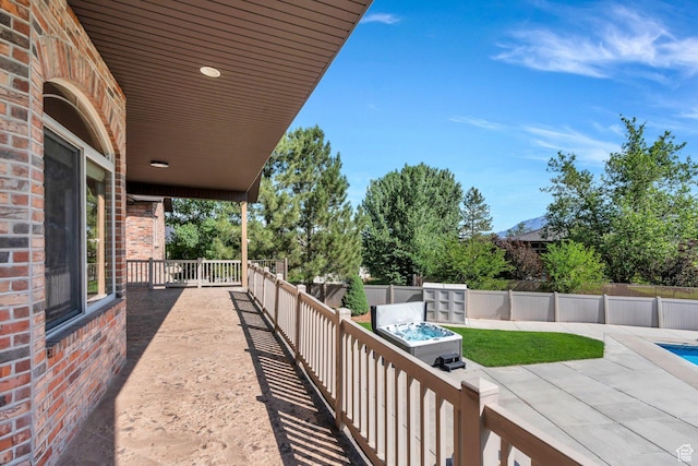 2632 S 2975 W, West Haven, UT 84401 - fenced backyard featuring a swimming pool