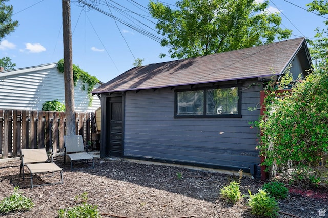1451 E Redondo, Salt Lake City, UT 84105 - view of property exterior with an outbuilding