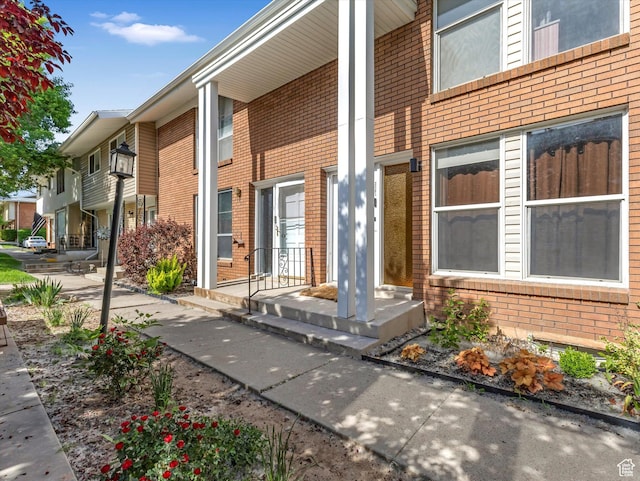 3951 S 875 E Unit 25, Ogden, UT 84403 - entrance to property featuring brick siding