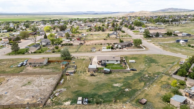 1790 E Homestead, Enoch, UT 84721 - aerial view of property's location featuring a mountain backdrop and nearby suburban area