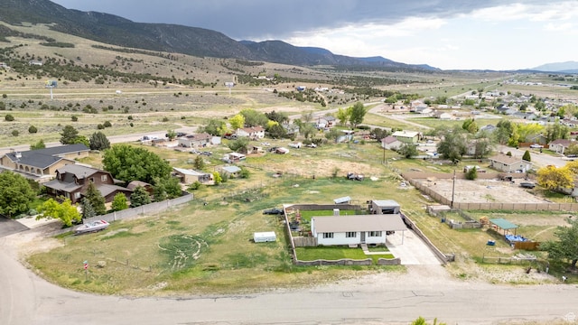 1790 E Homestead, Enoch, UT 84721 - aerial view of residential area with a mountainous background
