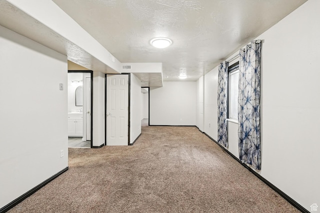 1790 E Homestead, Enoch, UT 84721 - basement with carpet floors, baseboards, and a textured ceiling