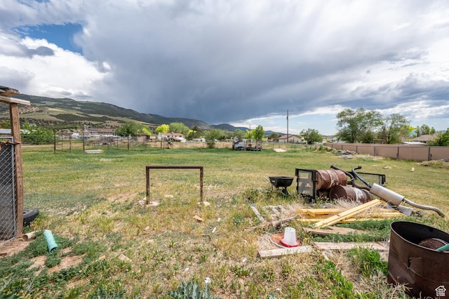1790 E Homestead, Enoch, UT 84721 - view of yard featuring a mountain view
