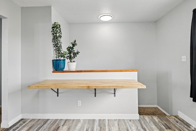 1790 E Homestead, Enoch, UT 84721 - detailed view of wood finished floors and baseboards