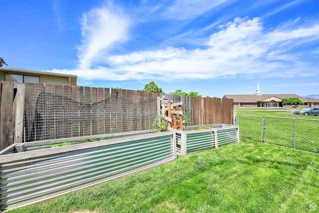 1368 E 5800 S, South Ogden, UT 84405 - view of yard with a garden