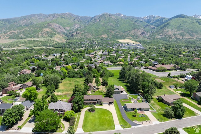 1478 N Ewe Turn St E, Kaysville, UT 84037 - aerial perspective of suburban area featuring a mountainous background