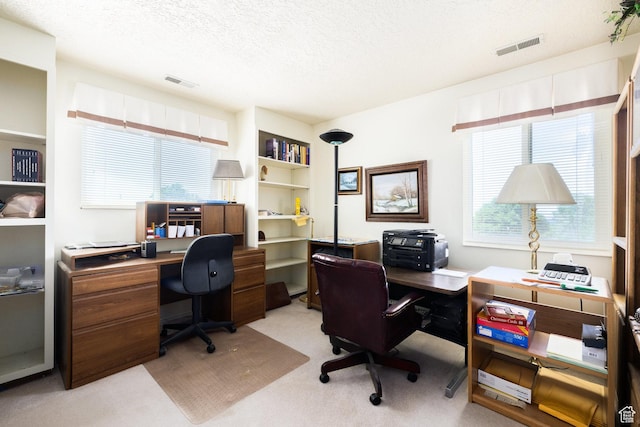 1478 N Ewe Turn St E, Kaysville, UT 84037 - office featuring light colored carpet and a textured ceiling