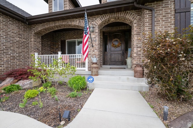 403 W 4000 S, Vernal, UT 84078 - entrance to property with brick siding and covered porch