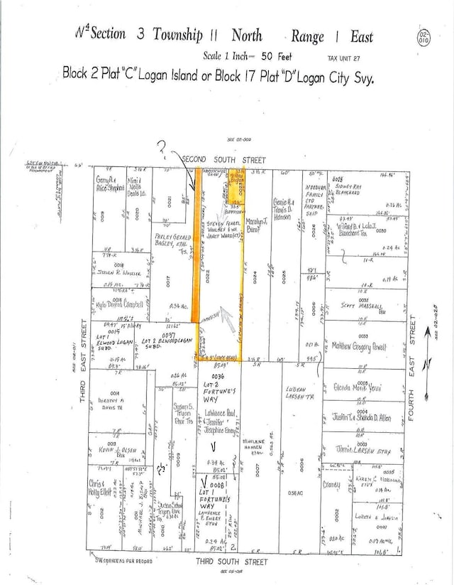 338 E 200 S Unit 338, Logan, UT 84321 - map of parcels