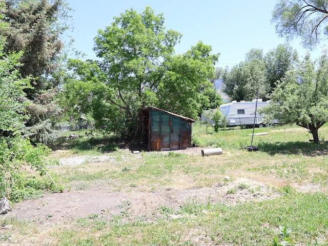 338 E 200 S Unit 338, Logan, UT 84321 - view of yard featuring an outdoor structure