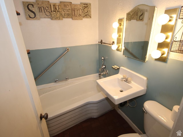 338 E 200 S Unit 338, Logan, UT 84321 - full bath with a bath, toilet, and a sink