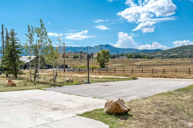 7850 Wasatch Way, Park City, UT 84098 - view of yard featuring a mountain view and a view of rural / pastoral area