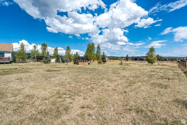 7850 Wasatch Way, Park City, UT 84098 - view of yard with a view of countryside and an outbuilding