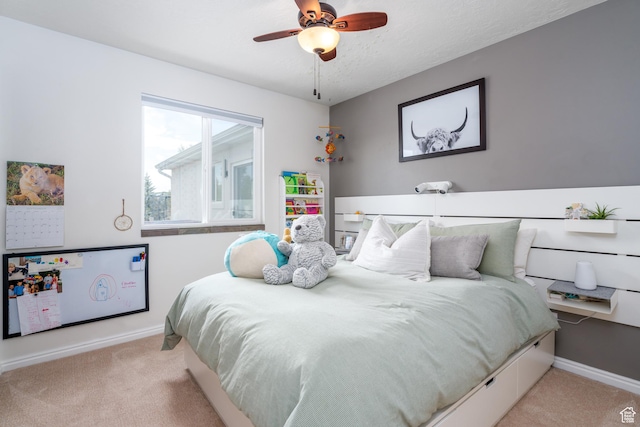 7850 Wasatch Way, Park City, UT 84098 - bedroom featuring carpet, baseboards, and a ceiling fan