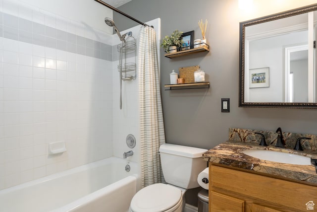 7850 Wasatch Way, Park City, UT 84098 - bathroom with toilet, shower / bath combo with shower curtain, and vanity