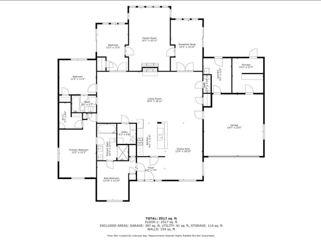 4055 N Cove Dr, Provo, UT 84604 - room layout