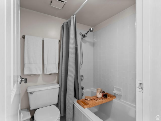 105 S 1100 E Unit 508, Salt Lake City, UT 84102 - bathroom with shower / bath combo with shower curtain and toilet