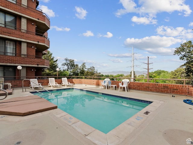 105 S 1100 E Unit 508, Salt Lake City, UT 84102 - community pool featuring a patio