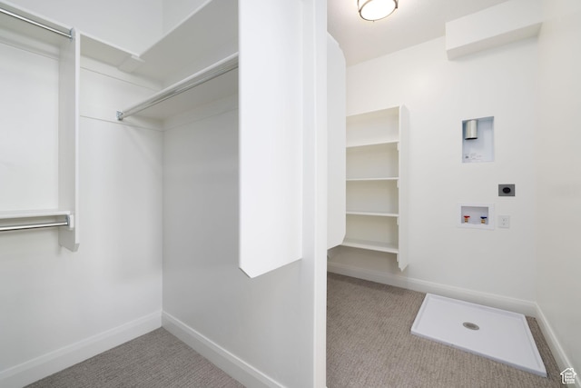 6527 W Barneys Creek Way, West Jordan, UT 84081 - walk in closet featuring carpet floors