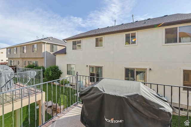 2671 N Garden Dr, Lehi, UT 84043 - balcony with a grill