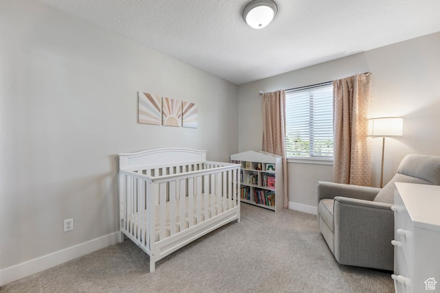 2671 N Garden Dr, Lehi, UT 84043 - bedroom with baseboards, carpet floors, and a nursery area