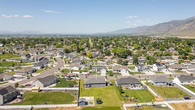 460 E 535 S, Hyrum, UT 84319 - aerial view of residential area featuring mountains