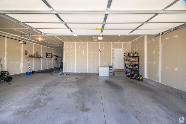 460 E 535 S, Hyrum, UT 84319 - garage with a garage door opener