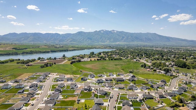 460 E 535 S, Hyrum, UT 84319 - drone / aerial view of a water and mountain view