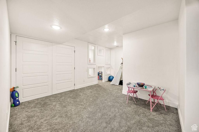 460 E 535 S, Hyrum, UT 84319 - playroom featuring carpet flooring, recessed lighting, and baseboards