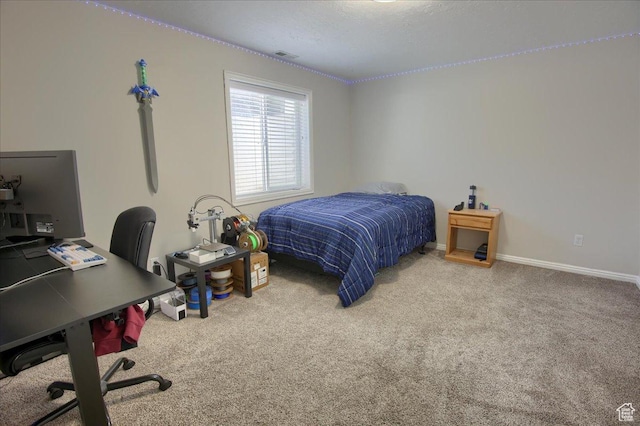 7939 S 2450 E, South Weber, UT 84405 - bedroom featuring carpet flooring, a desk, baseboards, and ornamental molding