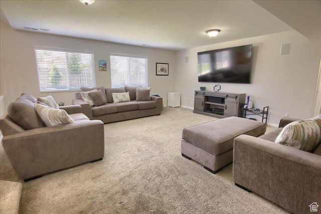 7939 S 2450 E, South Weber, UT 84405 - living area featuring carpet and baseboards