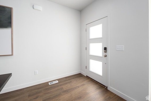 2506 N Wildwood Ln E Unit 243, Heber City, UT 84032 - foyer with baseboards and dark wood-type flooring