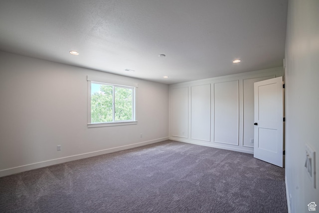 10926 S Little Sahara Dr Unit 1002, South Jordan, UT 84009 - carpeted spare room featuring recessed lighting and baseboards