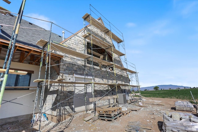 2556 W 5600 S, Lake Shore, UT 84660 - view of building exterior with a mountain view