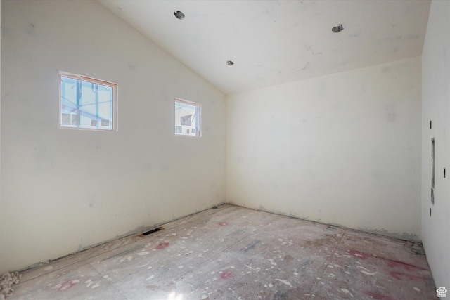 2556 W 5600 S, Lake Shore, UT 84660 - empty room featuring vaulted ceiling