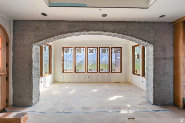 2556 W 5600 S, Lake Shore, UT 84660 - unfurnished room with arched walkways