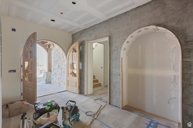 2556 W 5600 S, Lake Shore, UT 84660 - entrance foyer with stairway