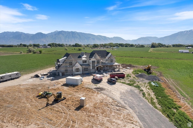 2556 W 5600 S, Lake Shore, UT 84660 - aerial view of sparsely populated area with a mountain backdrop